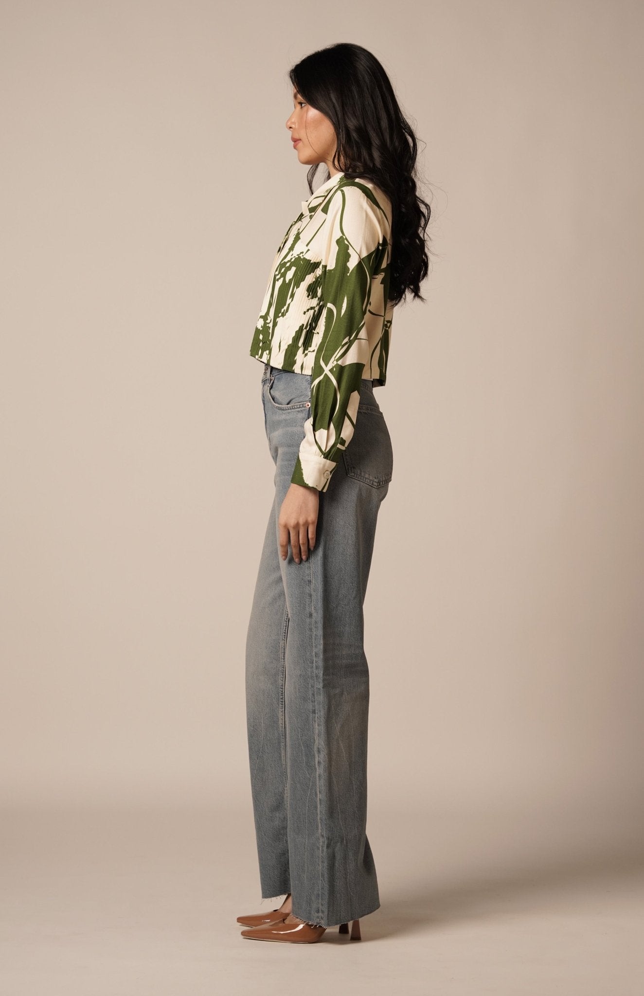 Kaee Pleated Shirt - CiceroniShirtsAdvait