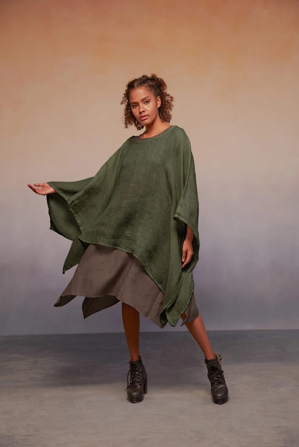 Kaftan Overlay - CiceroniKaftanPaeony