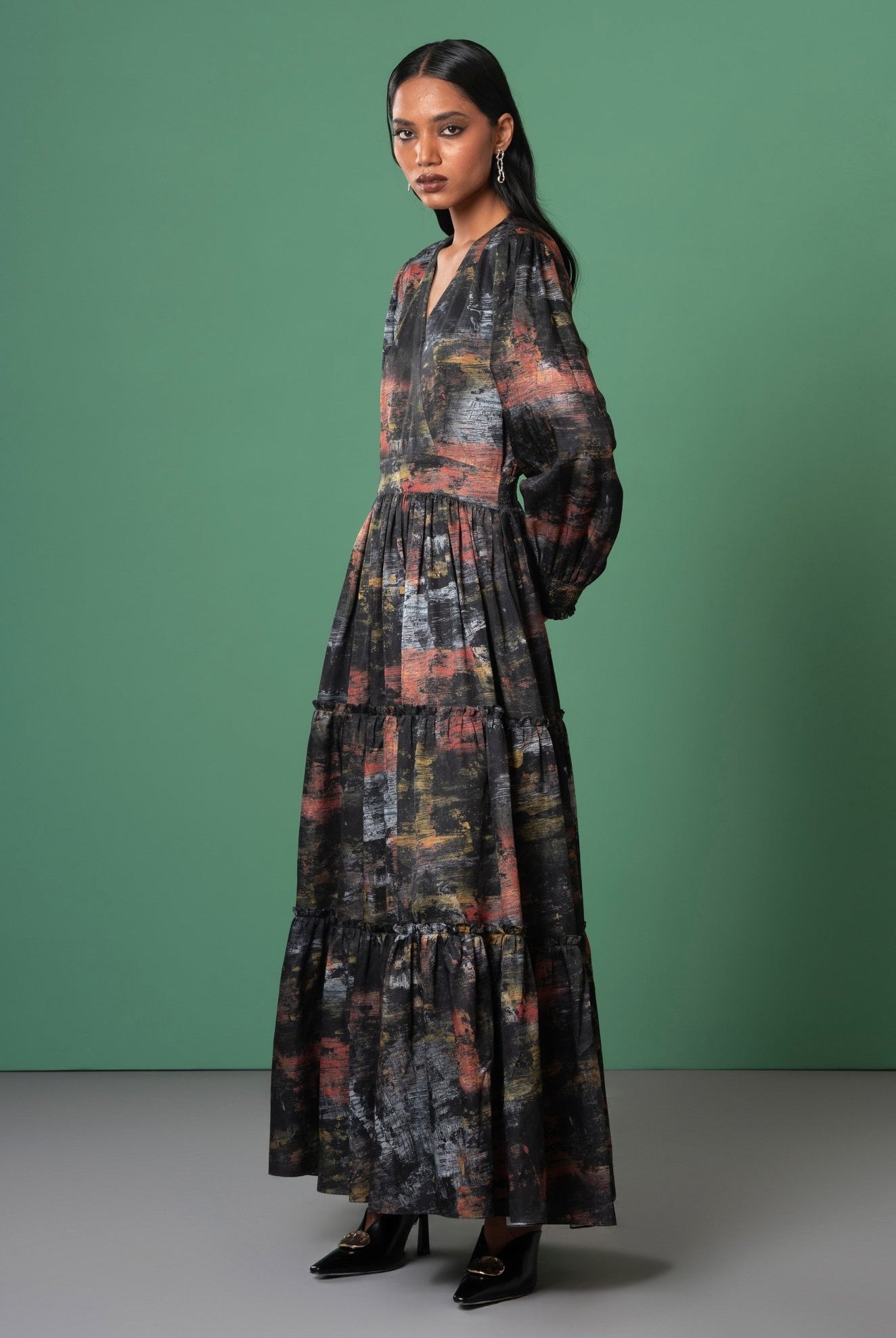 Kagé Tiered Dress - CiceroniDressesAdvait