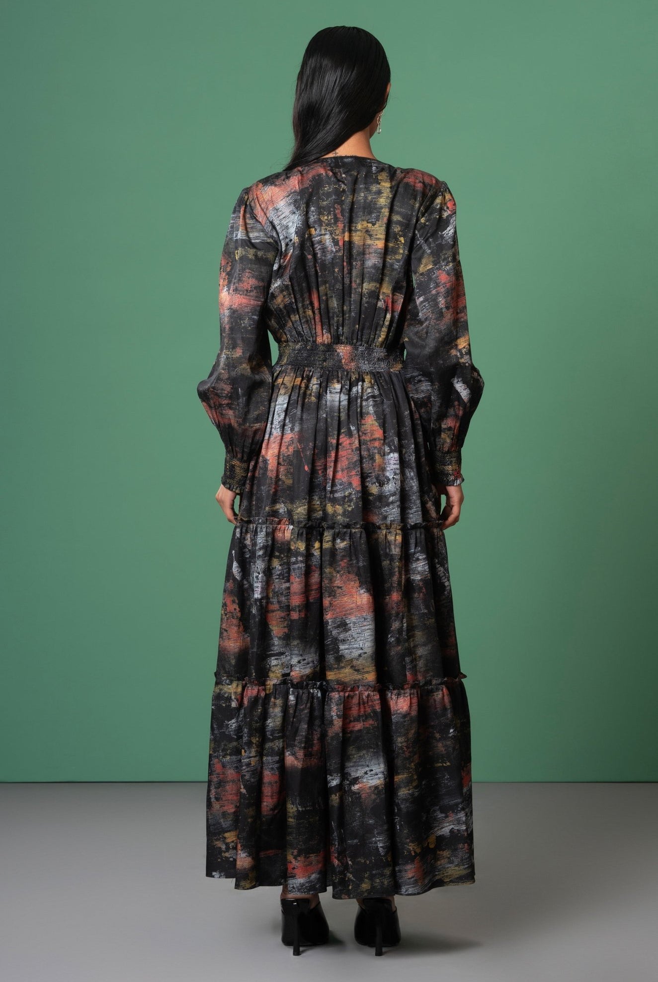 Kagé Tiered Dress - CiceroniDressesAdvait