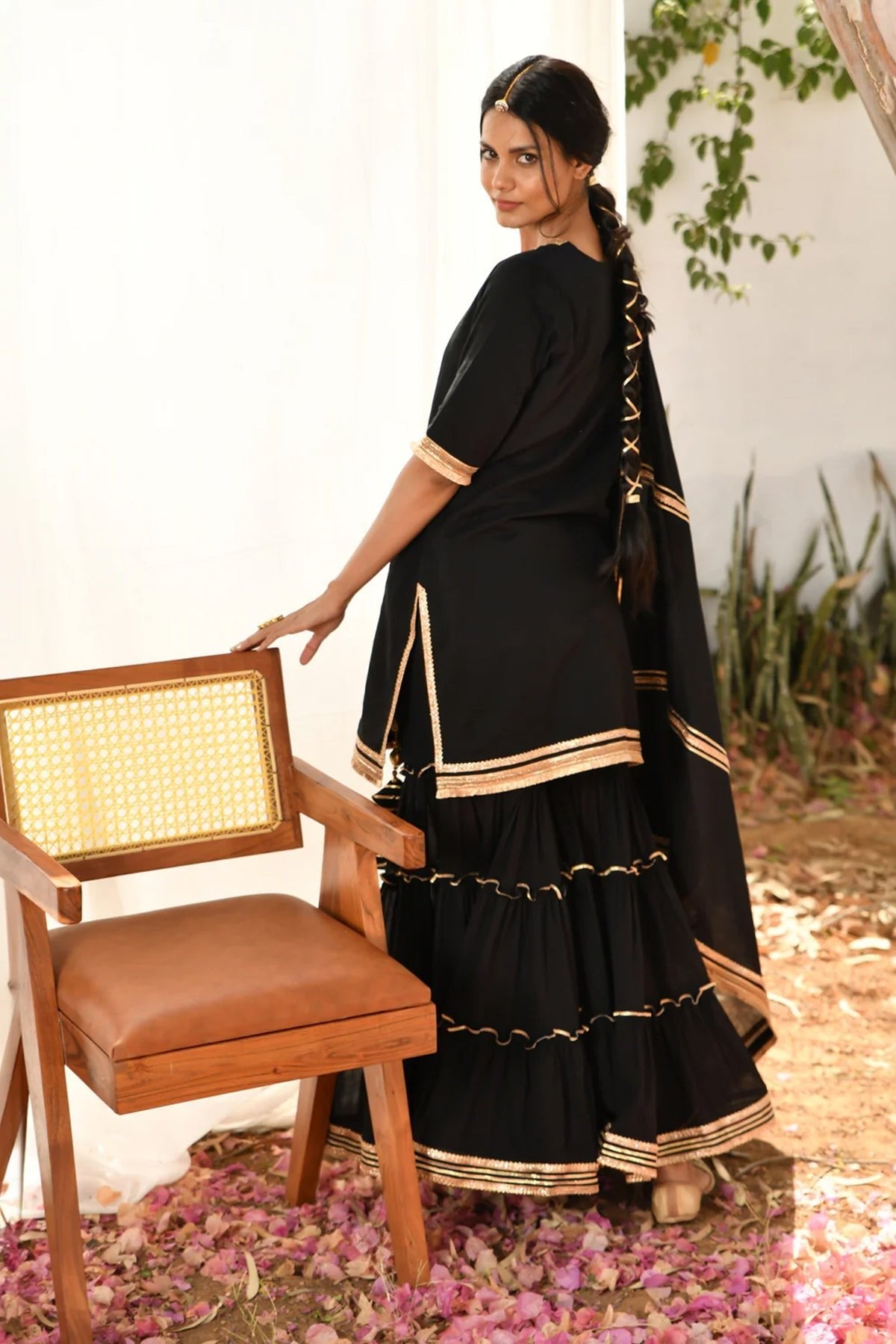 Kajri Sharara Set - CiceroniKurta Set, Festive WearOmaana