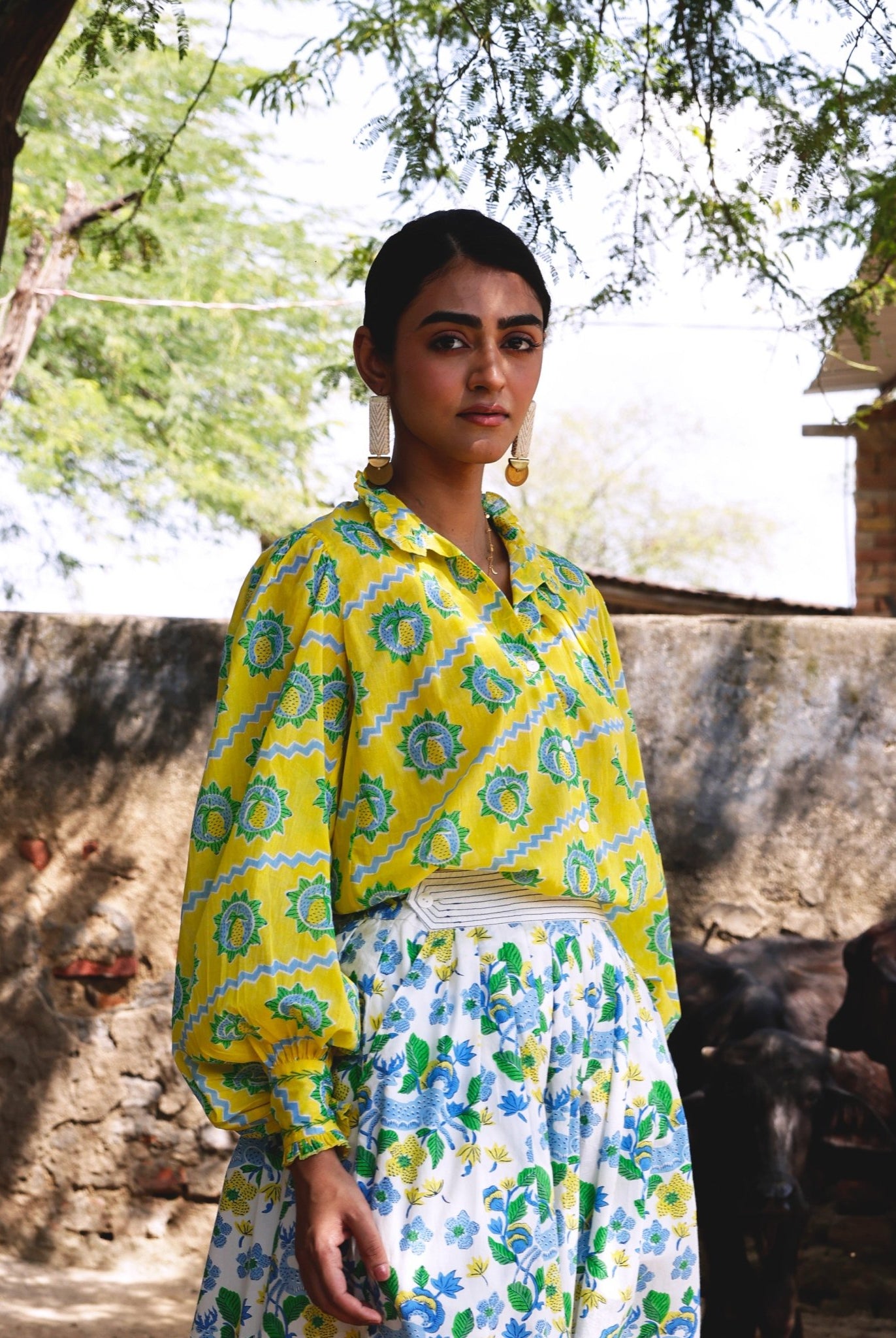 Kakori Shirt - CiceroniWomen ShirtsThe Raw India