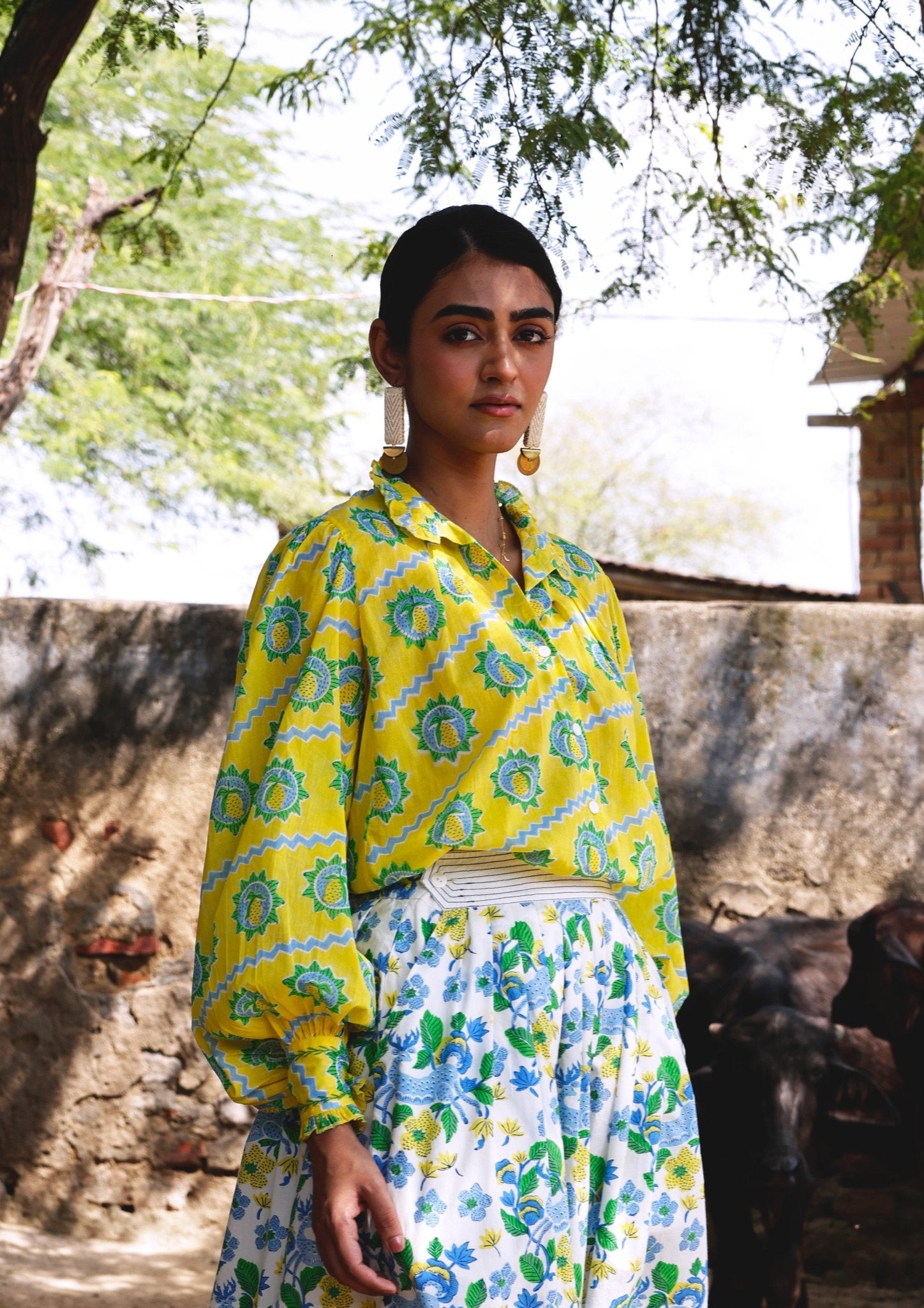 Kakori Shirt - CiceroniWomen ShirtsThe Raw India