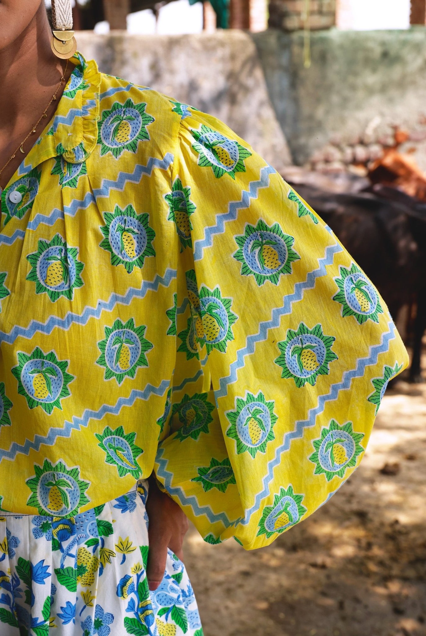 Kakori Shirt - CiceroniWomen ShirtsThe Raw India