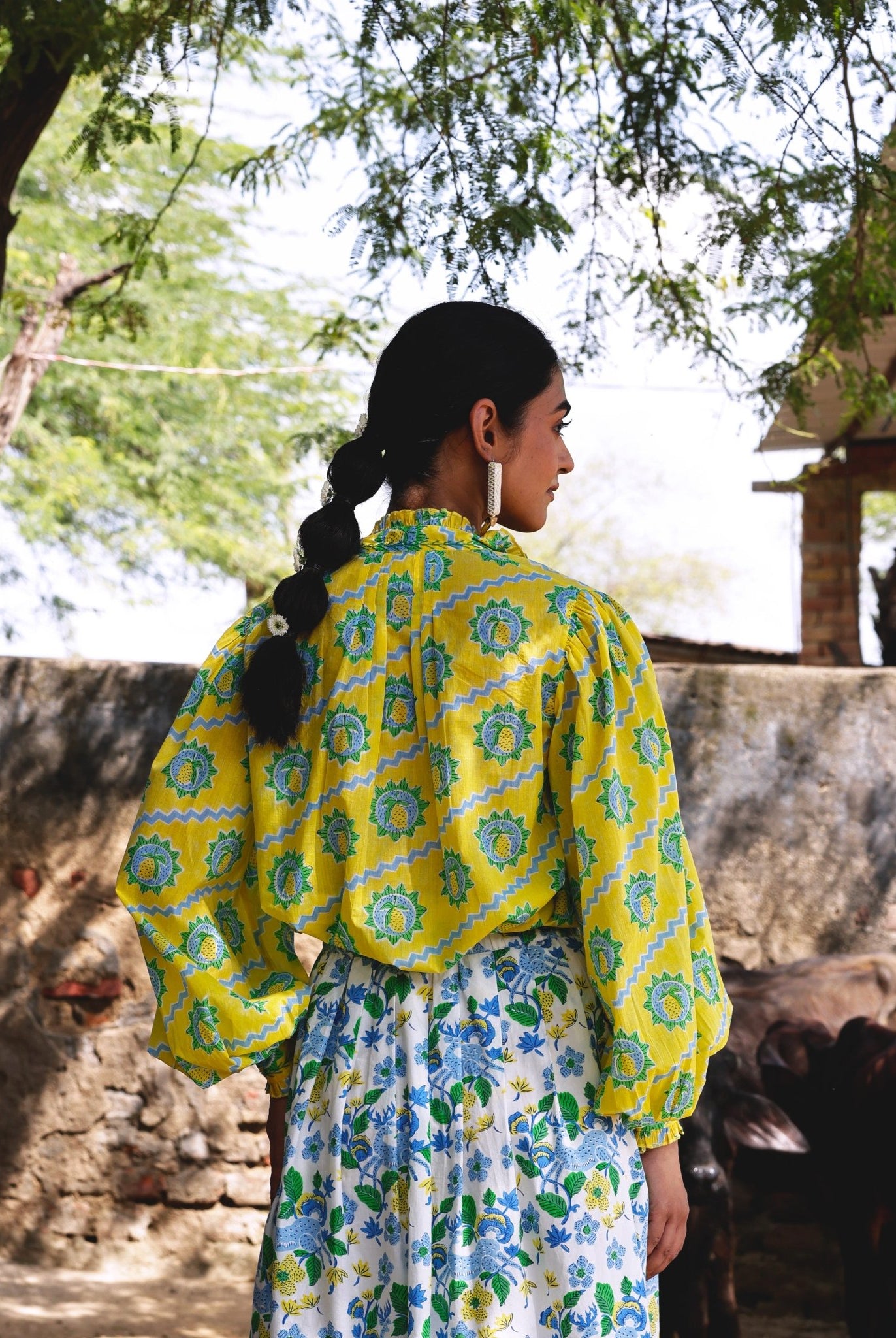 Kakori Shirt - CiceroniWomen ShirtsThe Raw India