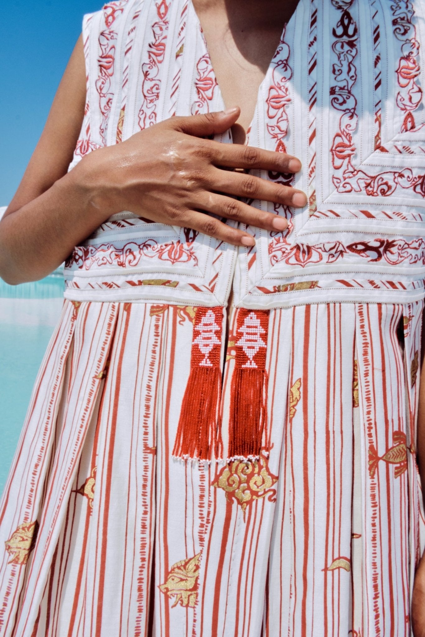 Kalaia Lace Jacket - CiceroniJacketsAhmev