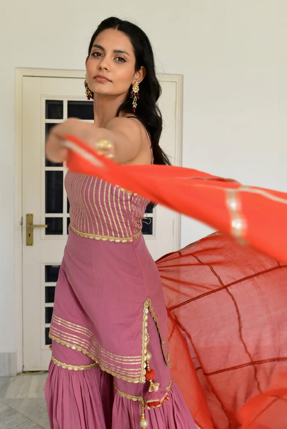 Kamal Sohini Sharara Set - CiceroniKurta Set, Festive WearOmaana