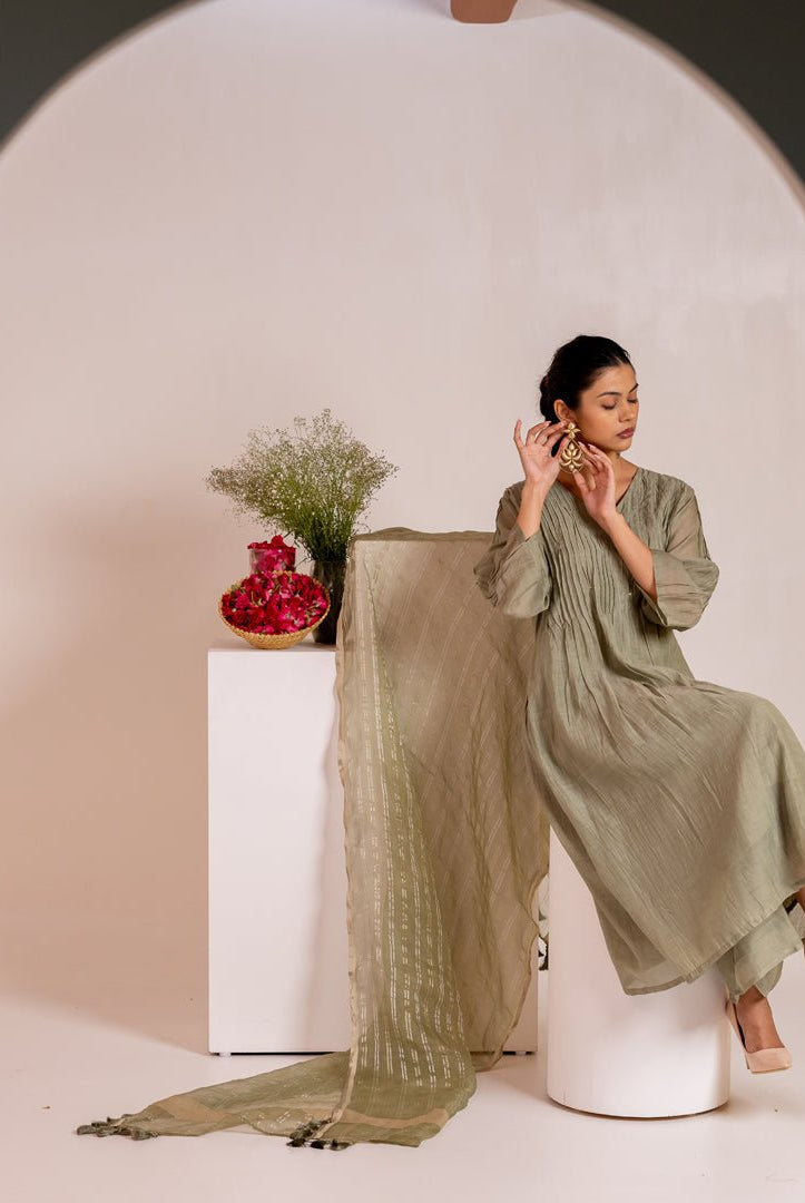 Kaper Kurta Set - CiceroniKurta Set, Festive WearSilai Studio