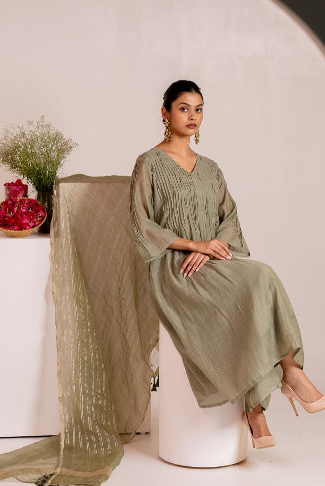 Kaper Kurta Set - CiceroniKurta Set, Festive WearSilai Studio