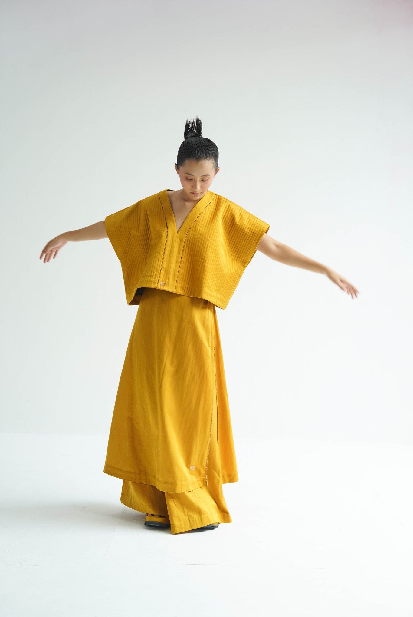 Karashi Quilted Top with Drape Trouser - CiceroniCo - ord SetTil