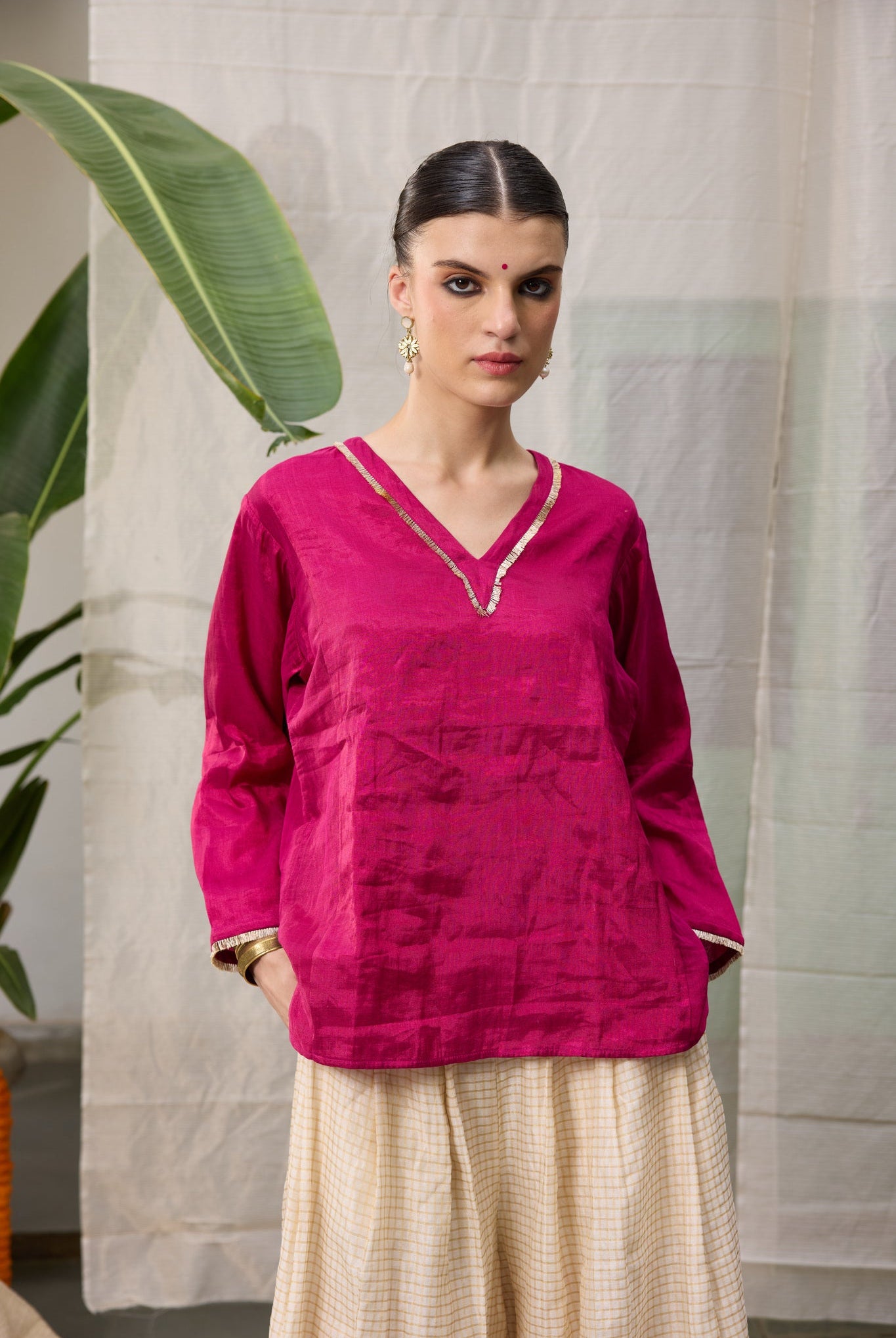 Kaveri Top - Pink - CiceroniTopsRAAS Life