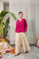 Kaveri Trouser - Cream White - CiceroniPantsRAAS Life