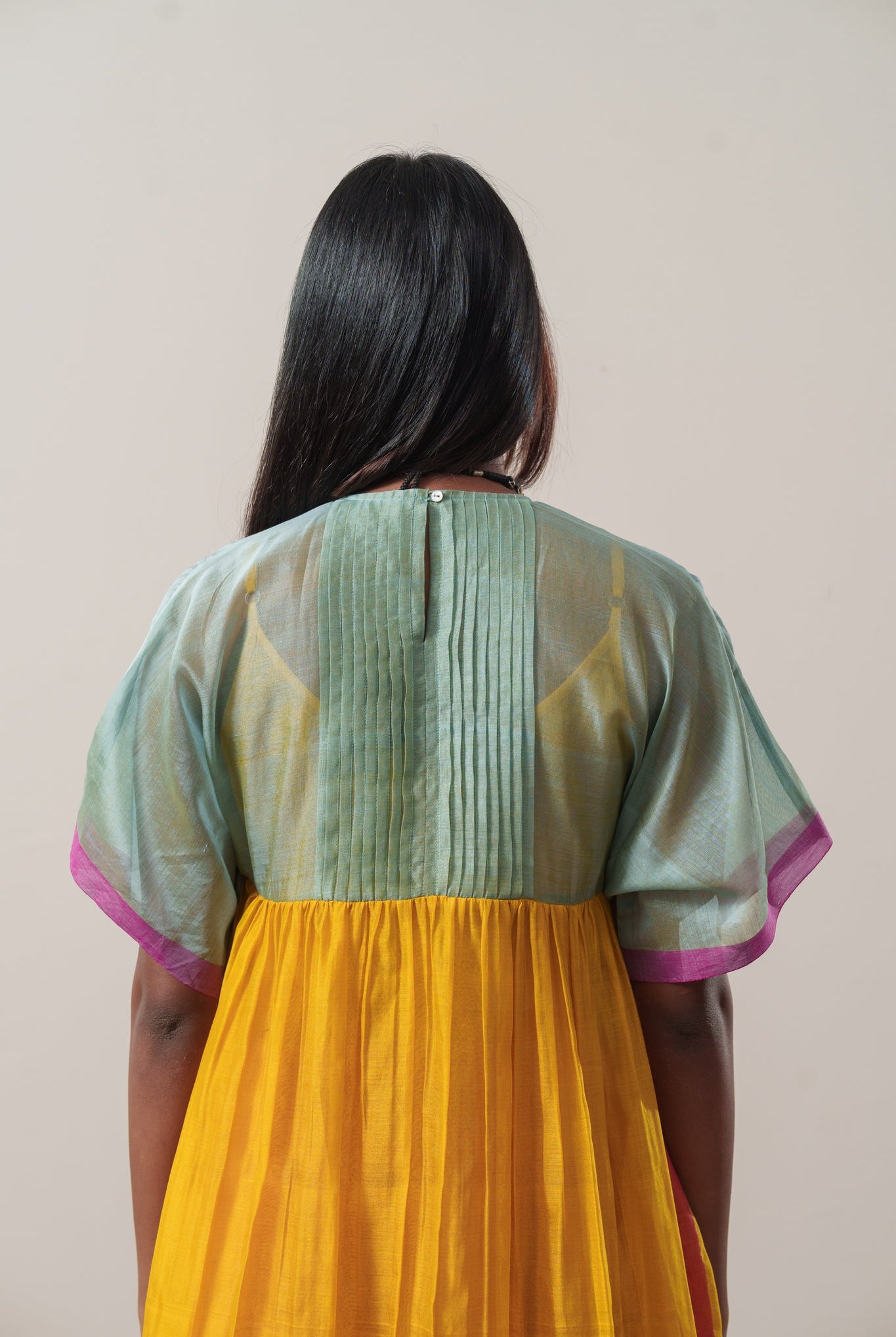 Kesar Gulabi Tunic - CiceroniTunicsRaga & Co.