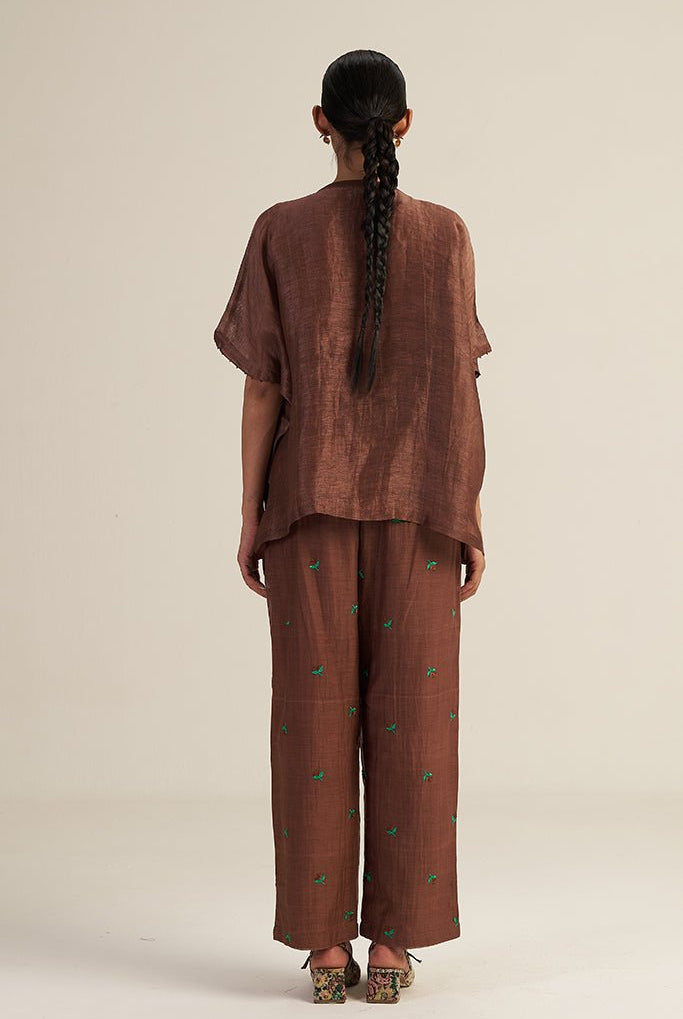 Keya Set - Brown - CiceroniCo-ord SetGaach