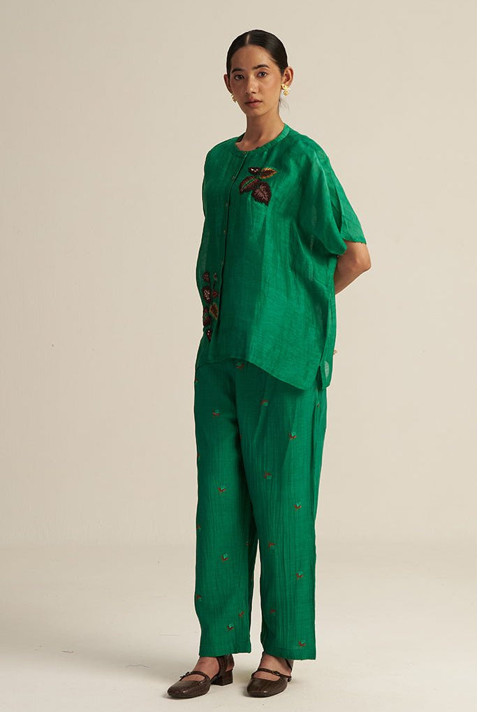 Keya Set - Sage Green - CiceroniCo-ord SetGaach