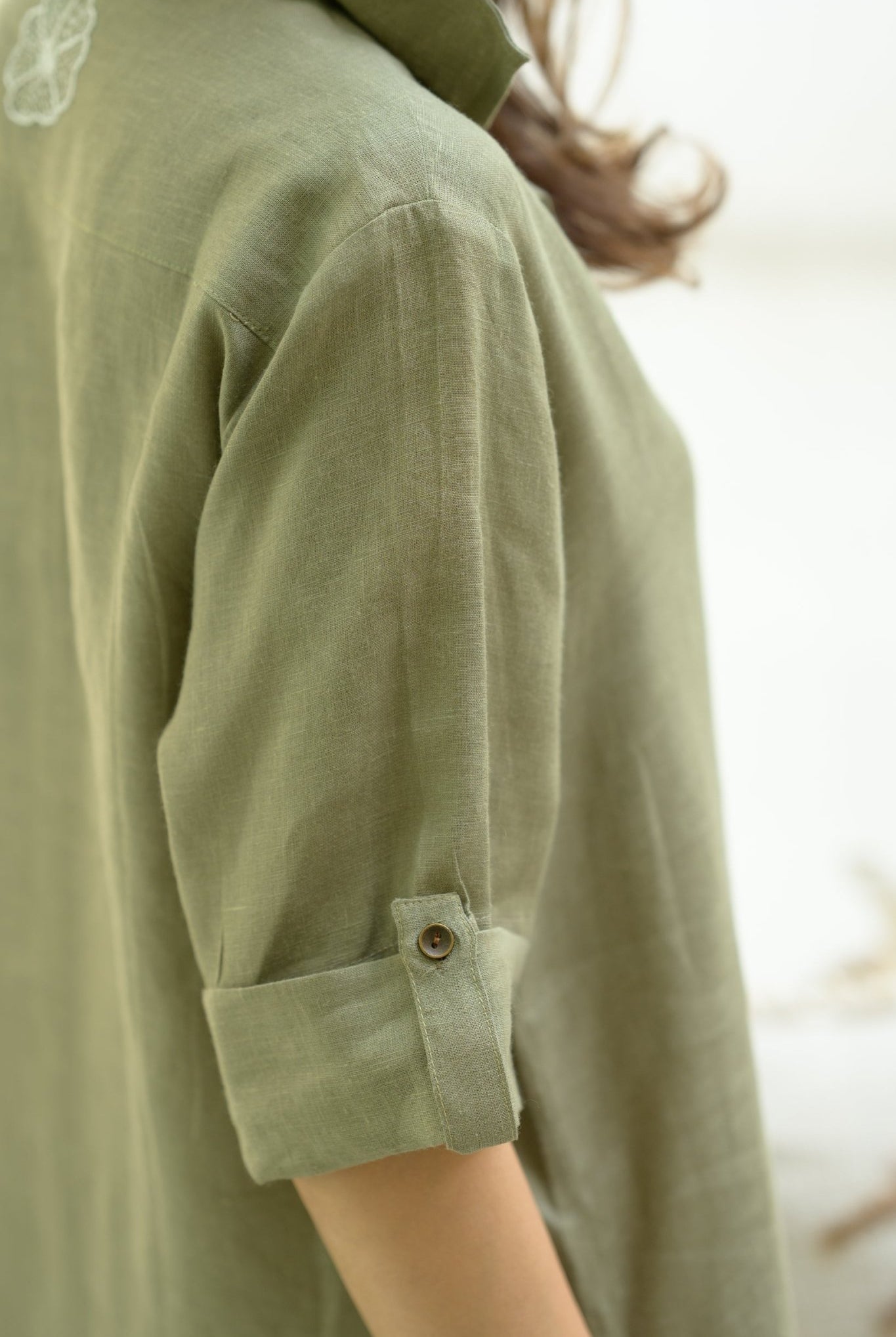 Khaki Shirt Dress - CiceroniDressesZanzibar Living