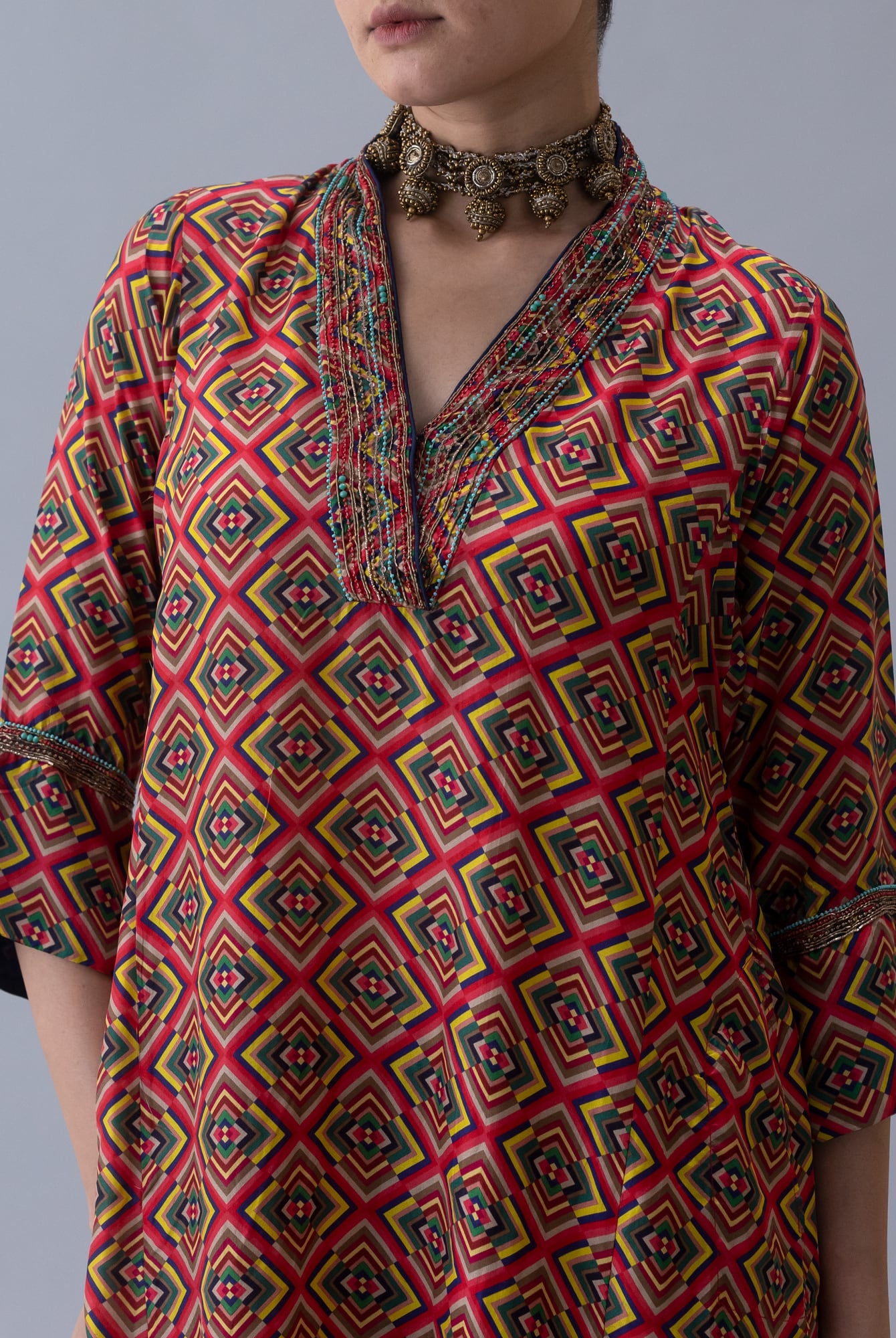 Khamtie Multi Kurta - CiceroniKurta Set, Festive WearShades of India