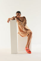 Kilim Beige Dress - CiceroniDressesTil