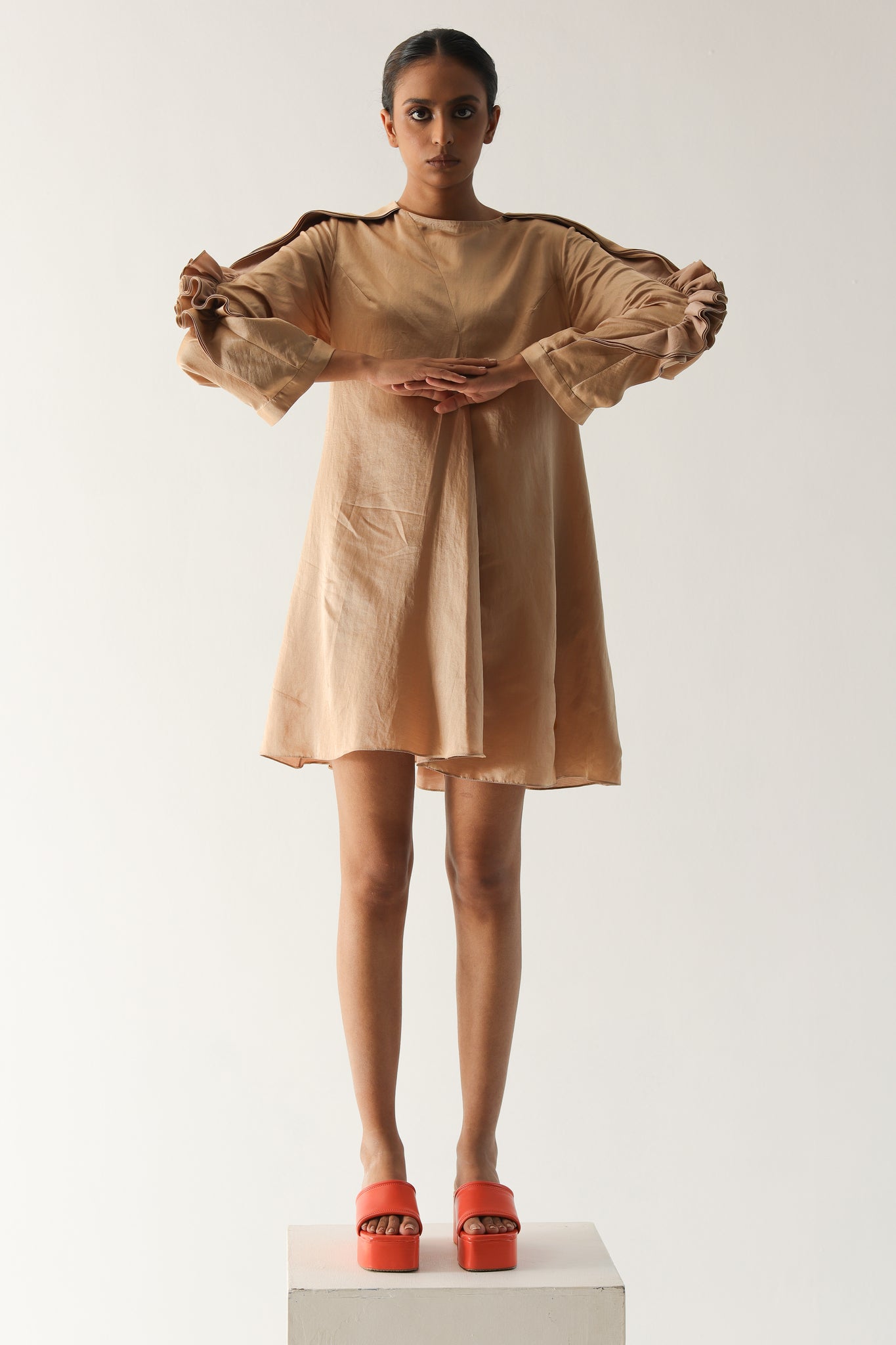 Kilim Beige Dress - CiceroniDressesTil