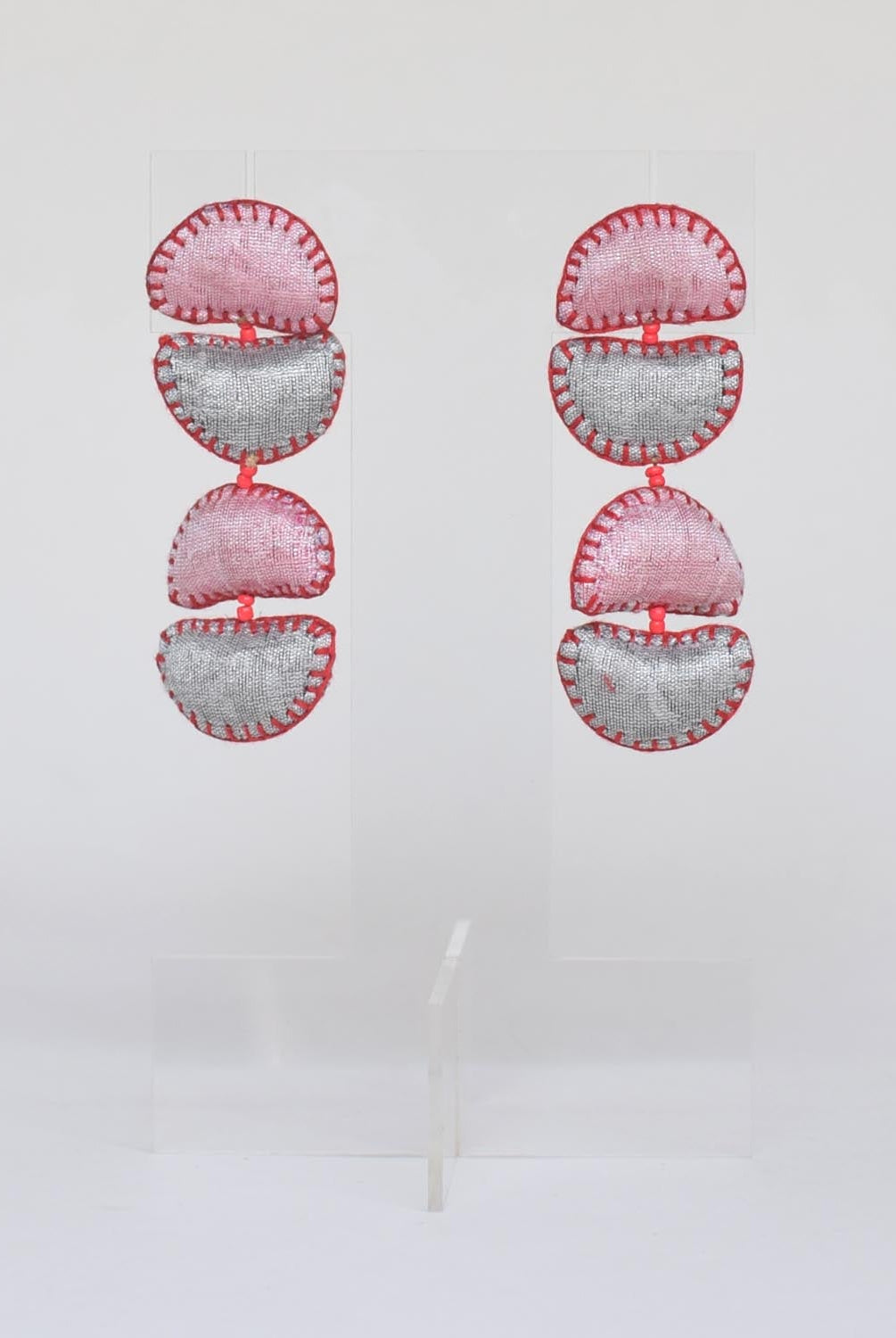 Kimaya Short earrings - Pink - CiceroniEarringPaulami