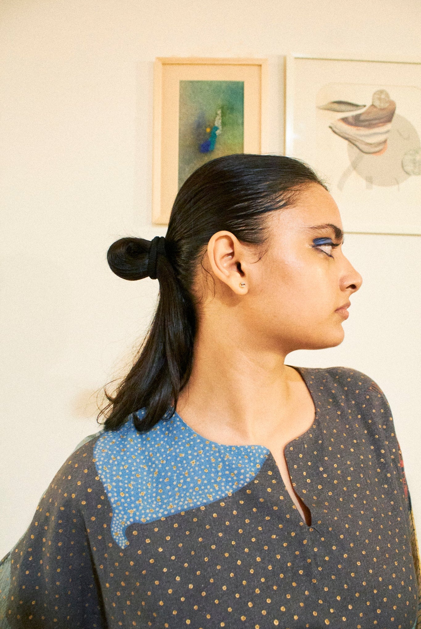 Kimono Dress in Madhu Linen Cotton - CiceroniDressesNikyta's Workroom