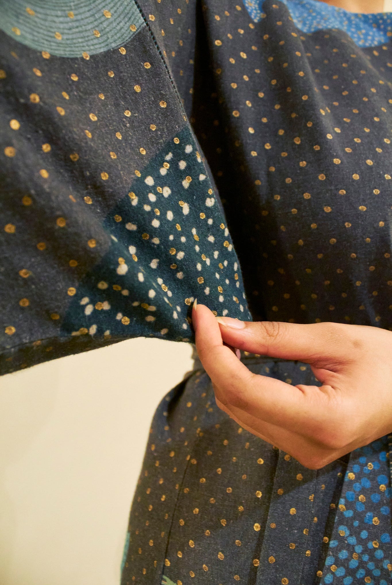 Kimono Dress in Madhu Linen Cotton - CiceroniDressesNikyta's Workroom