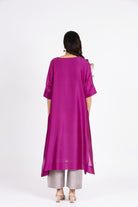 Kimono Tunic and Pants - Fuchsia Pink - CiceroniTunic SetBhavik Shah