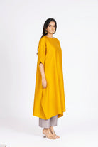 Kimono Tunic and Pants - Golden Yellow - CiceroniTunic SetBhavik Shah