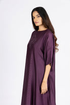 Kimono Tunic and Pants - Plum Brown - CiceroniTunic SetBhavik Shah