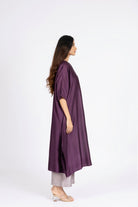 Kimono Tunic and Pants - Plum Brown - CiceroniTunic SetBhavik Shah