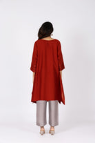 Kimono Tunic and Pants - Red - CiceroniTunic SetBhavik Shah