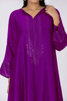 Kimono Tunic and Pants - Violet - CiceroniTunic SetBhavik Shah