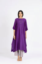 Kimono Tunic and Pants - Violet - CiceroniTunic SetBhavik Shah