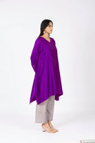 Kimono Tunic and Pants - Violet - CiceroniTunic SetBhavik Shah