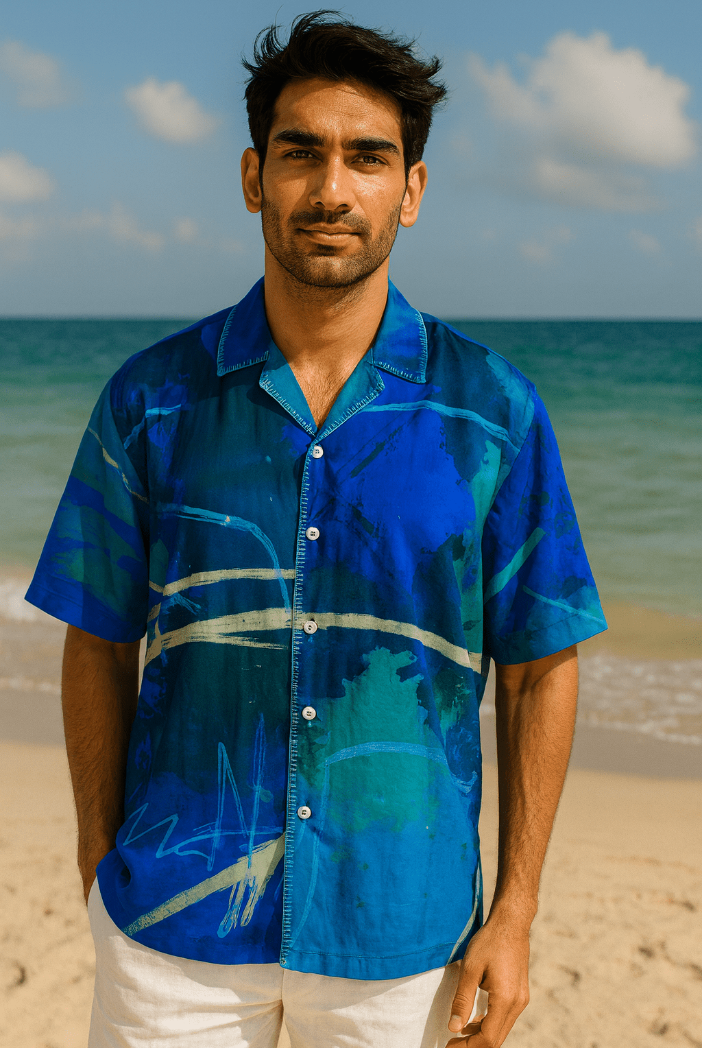 Komorebi Men's Art Shirt - CiceroniMen ShirtsArtbeats by Keerthana