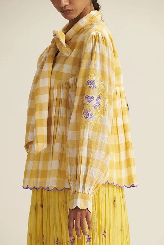Kopou Set - Butter Yellow - CiceroniSkirt SetGaach