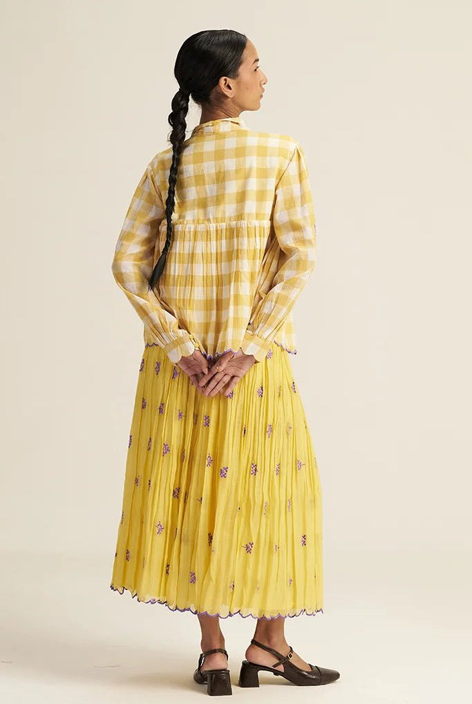 Kopou Set - Butter Yellow - CiceroniSkirt SetGaach