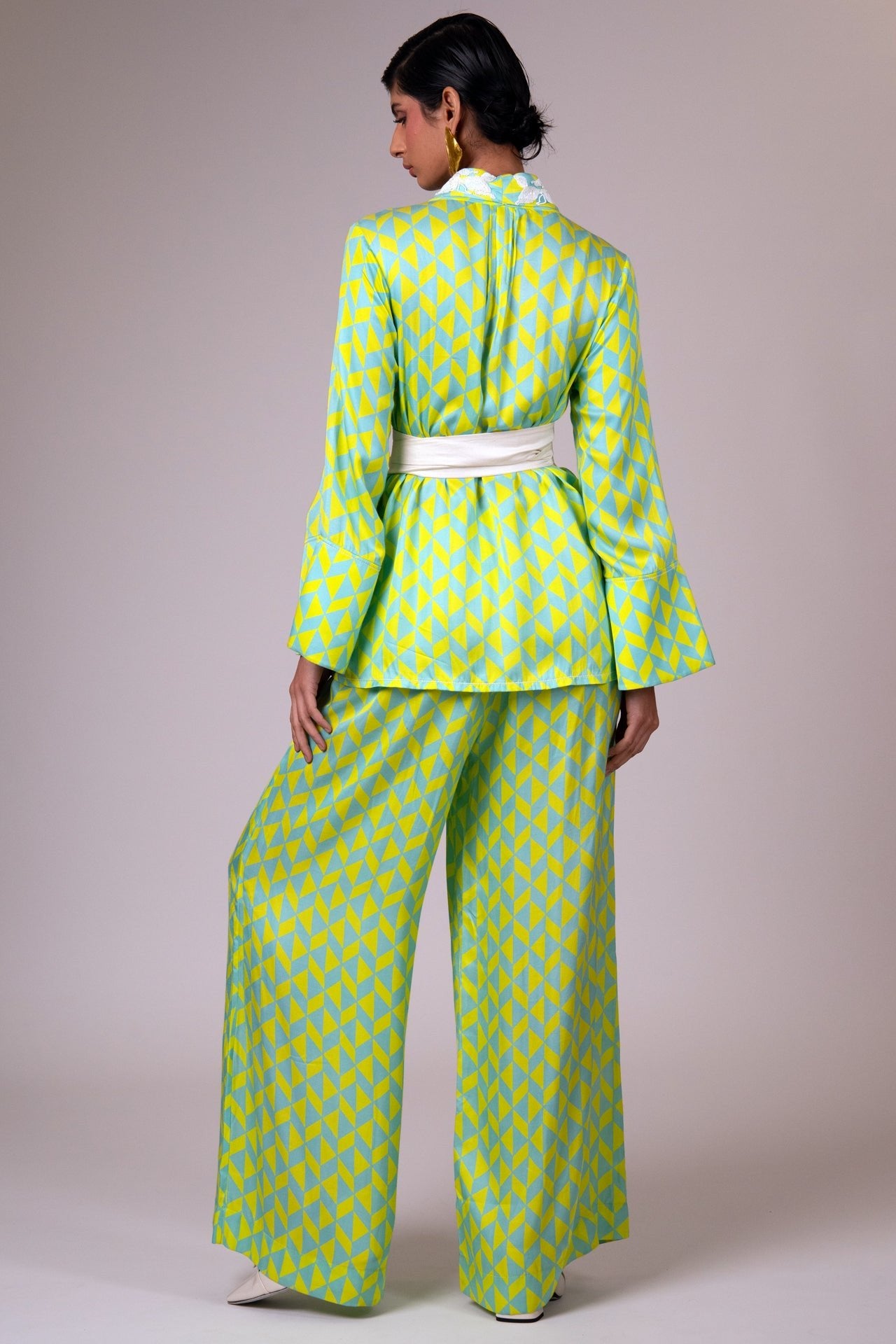 Krypt - The Flowy Overlap Tunic & Pants - CiceroniCo-ord SetMadder Much