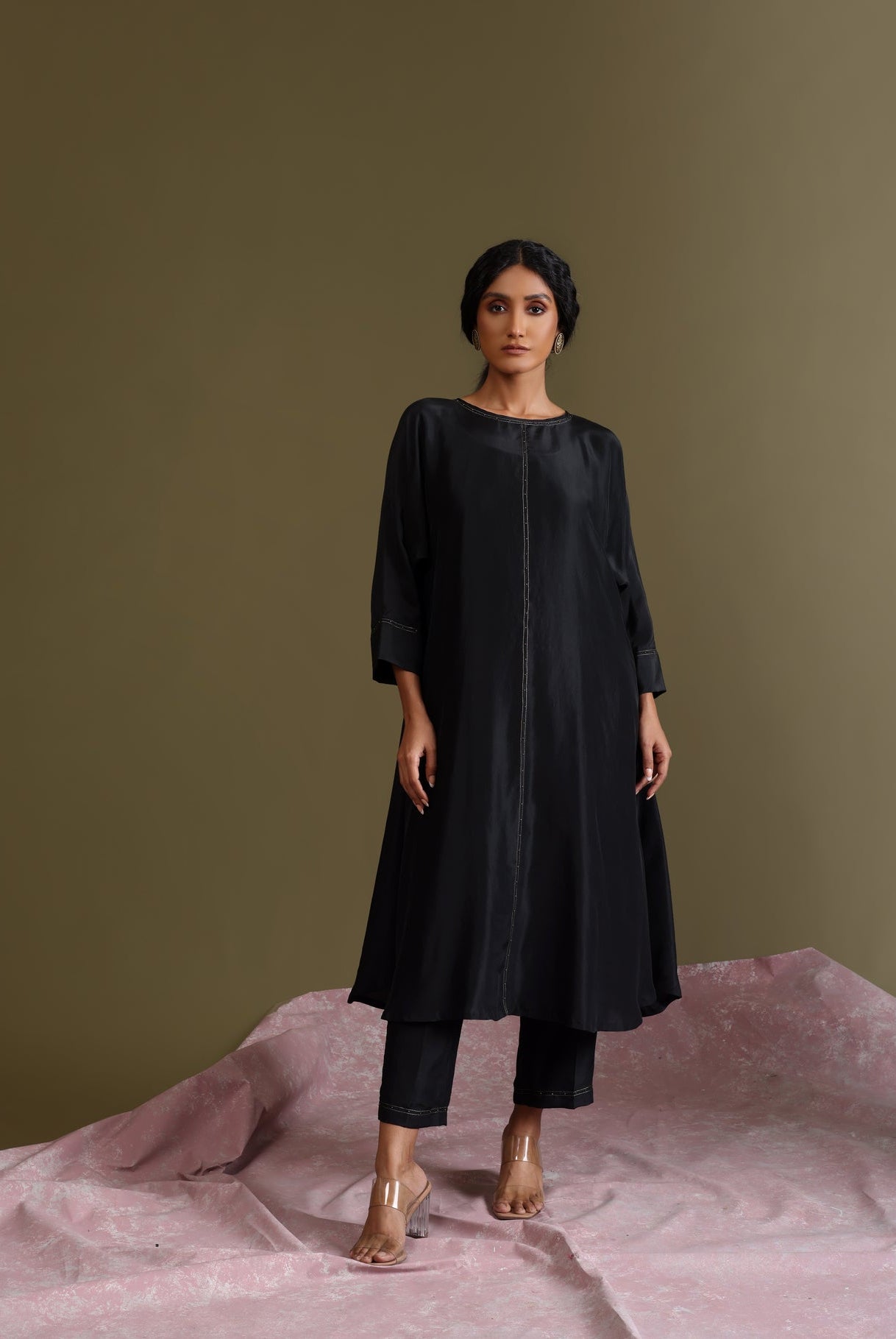 Kshiti Outfit - CiceroniKurta Set, Festive WearChokhi Chorri