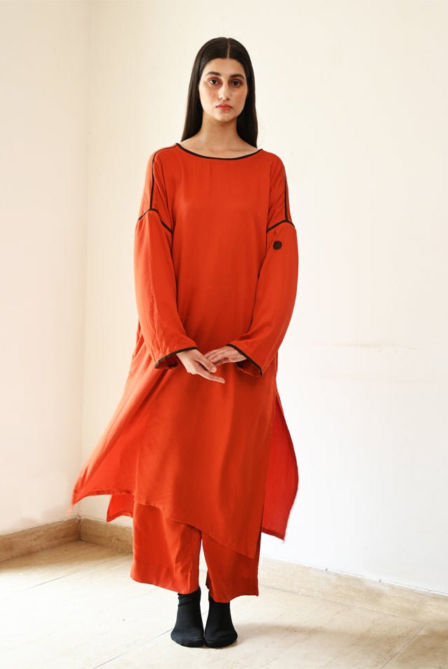 Kumquat Boyfriend Kurta Set - CiceroniKurta Set, Everyday WearTil