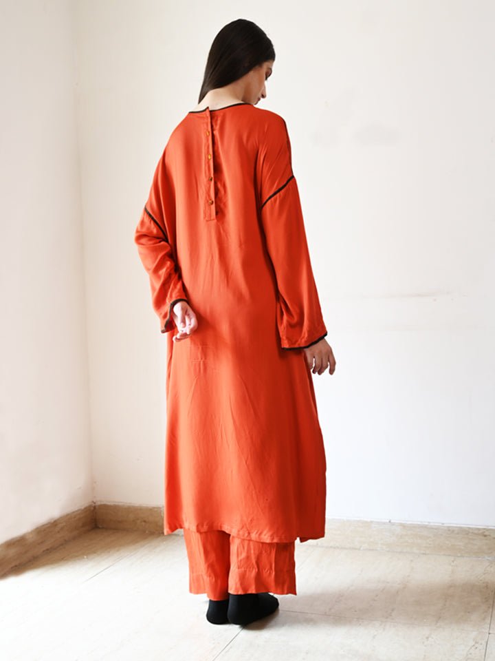 Kumquat Boyfriend Kurta Set - CiceroniKurta Set, Everyday WearTil