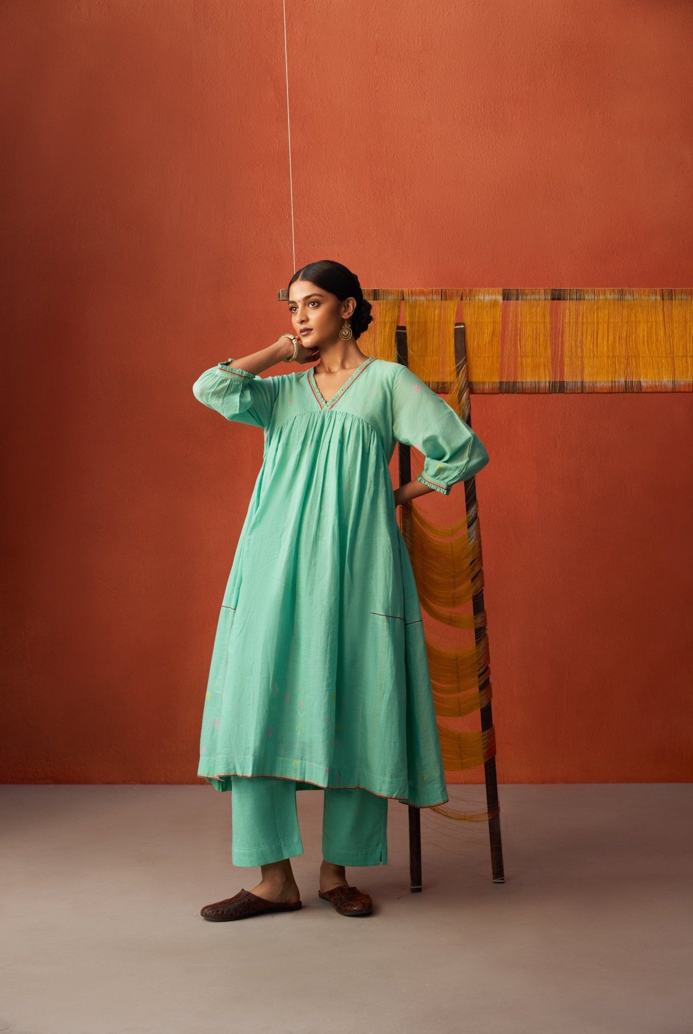 Kundo Co-ord Set - CiceroniKurta Set, Everyday WearGulmohar Calcutta