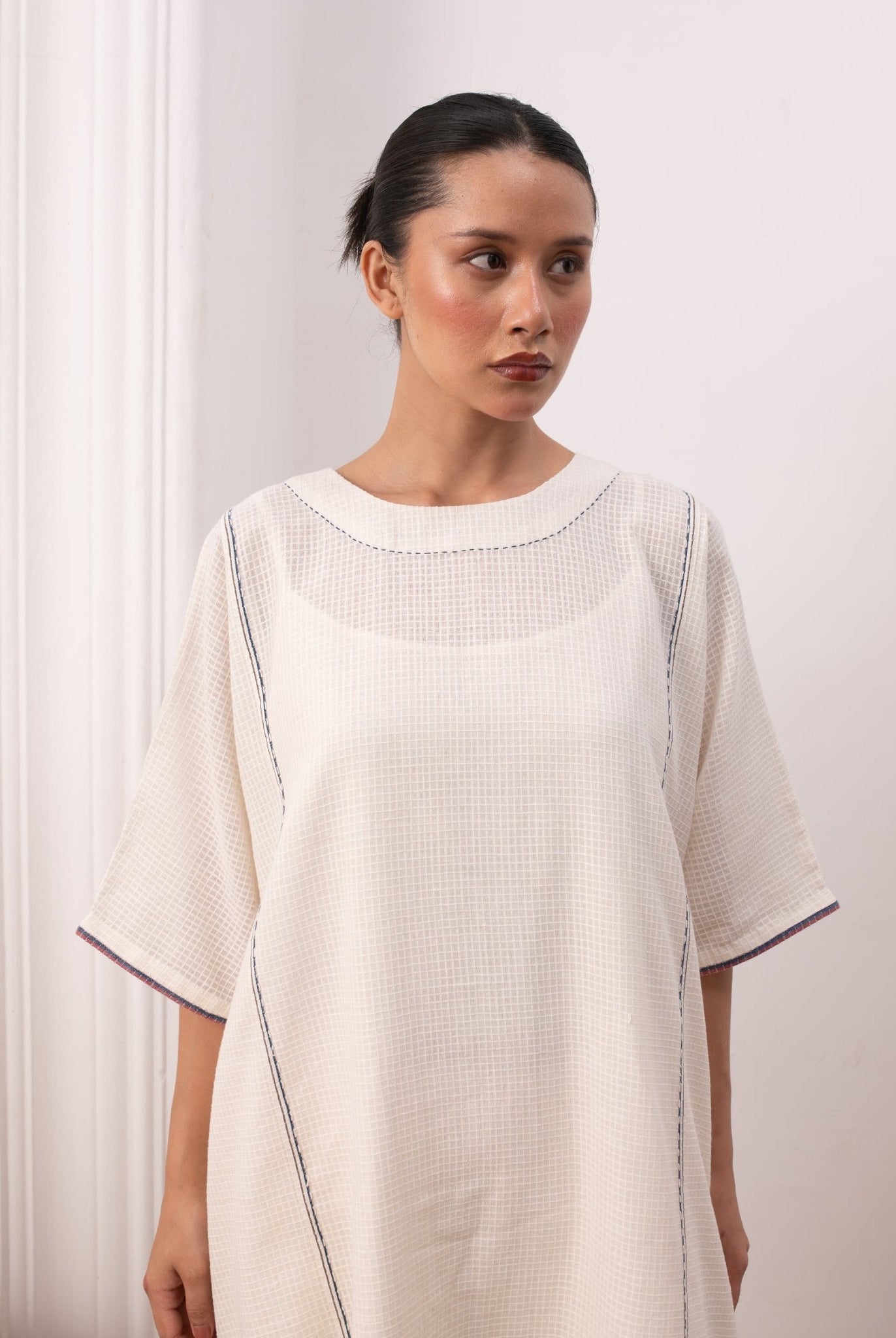 Kusama Set - Soft White - CiceroniKurta Set, Everyday WearHiranya
