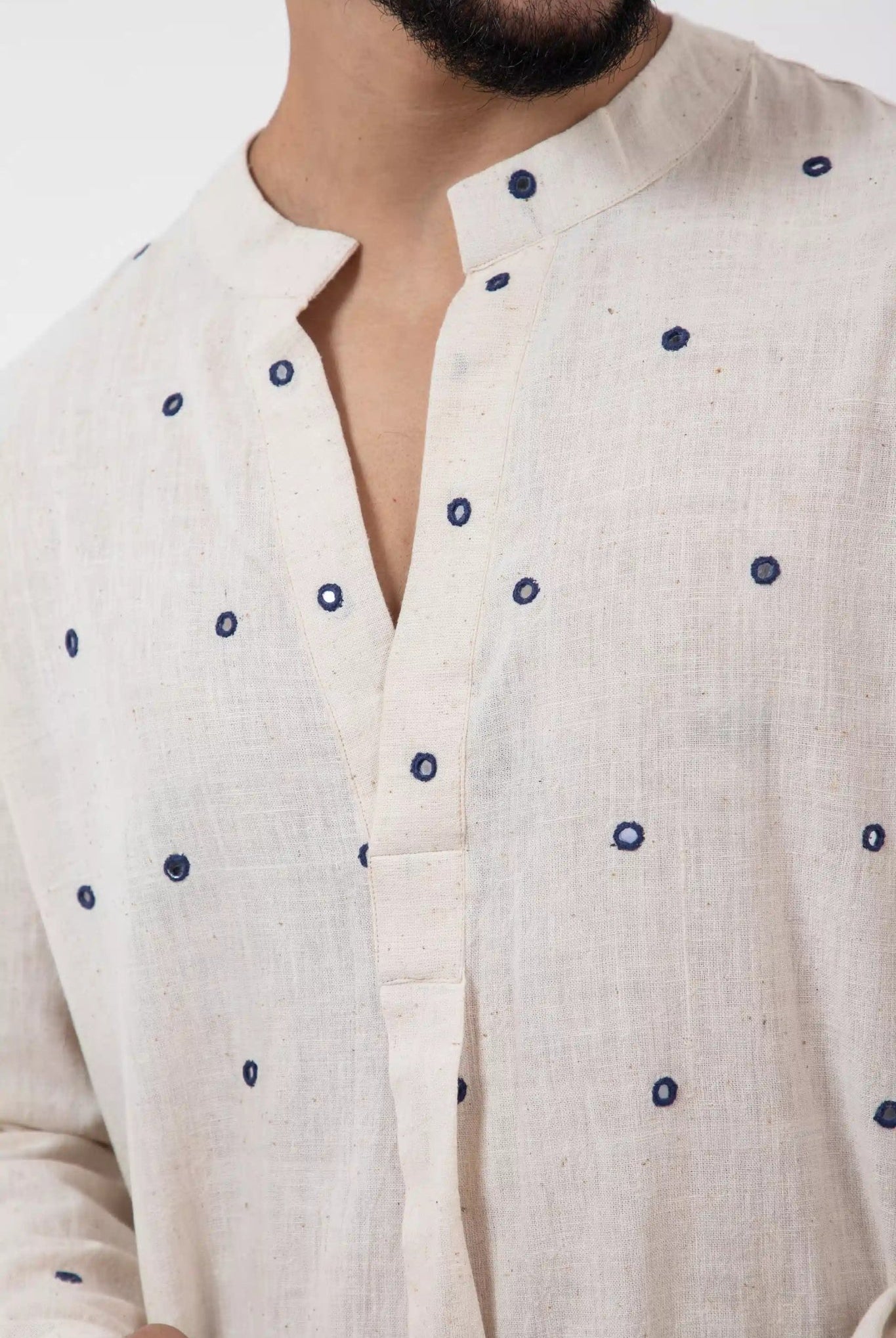 Kutchi Mirror Forever Kurta - CiceroniKurta, Everyday WearInkriti