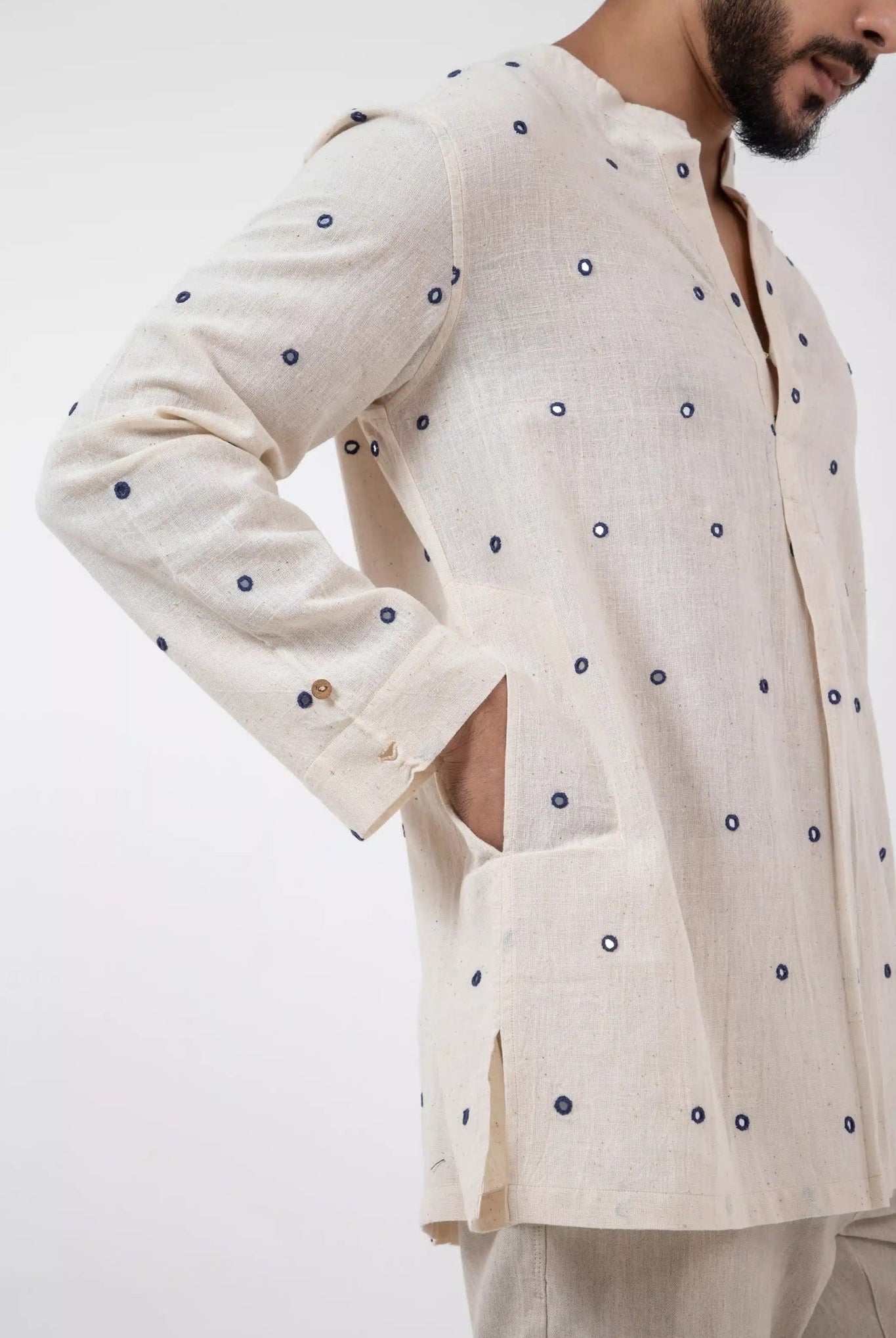 Kutchi Mirror Forever Kurta - CiceroniKurta, Everyday WearInkriti