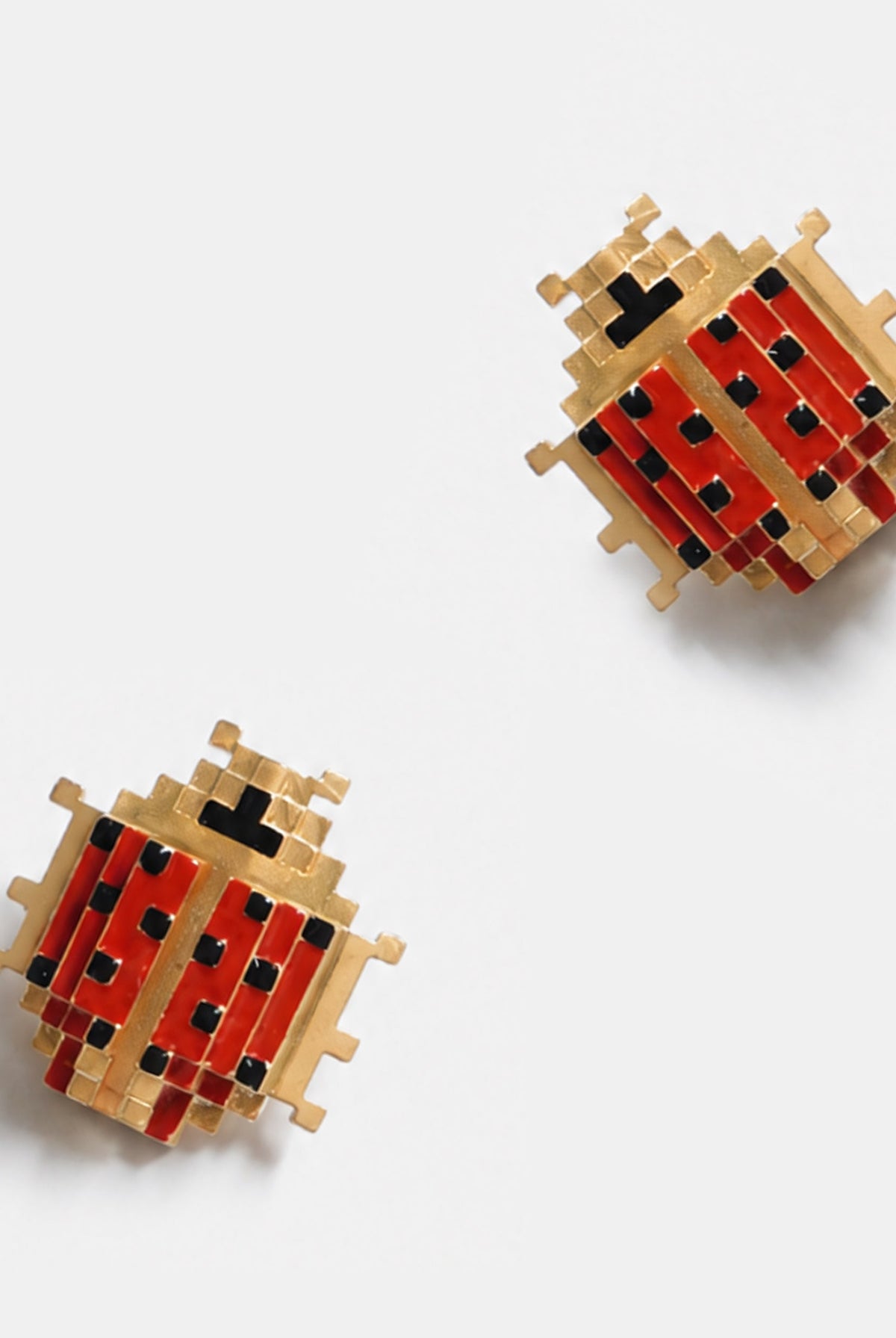 Ladybird Earring Studs Large - CiceroniEarringsNO.NA.MÈ