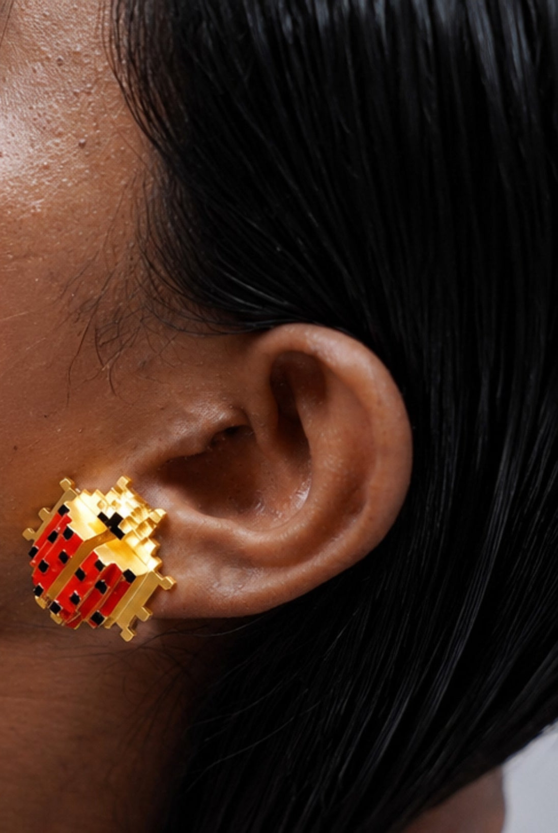 Ladybird Earring Studs Large - CiceroniEarringsNO.NA.MÈ