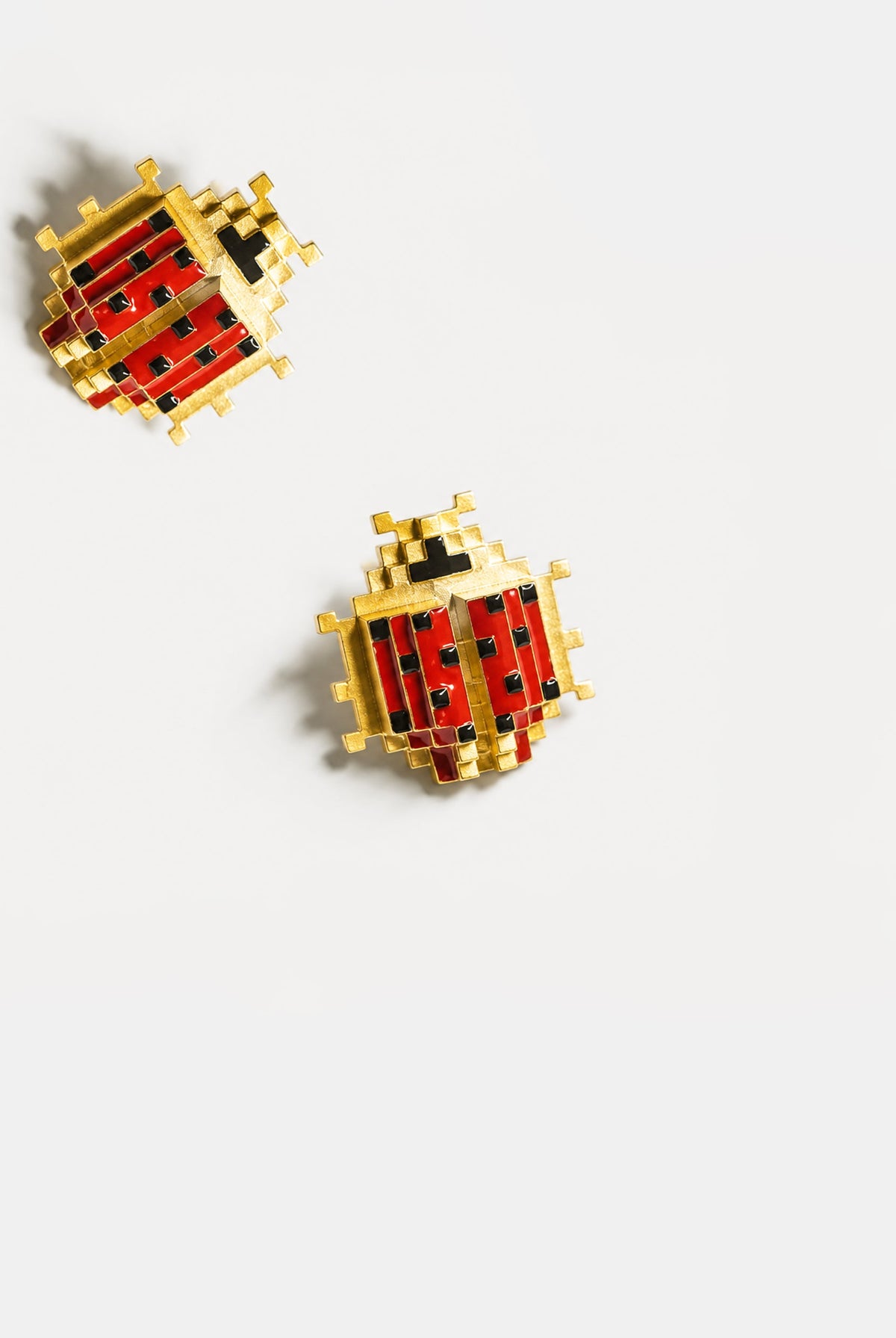 Ladybird Earring Studs Medium - CiceroniEarringsNO.NA.MÈ