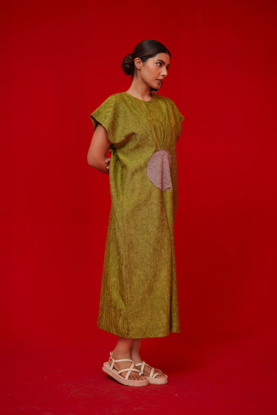 Lane Dress - Leaf Green - CiceroniDressesStoique