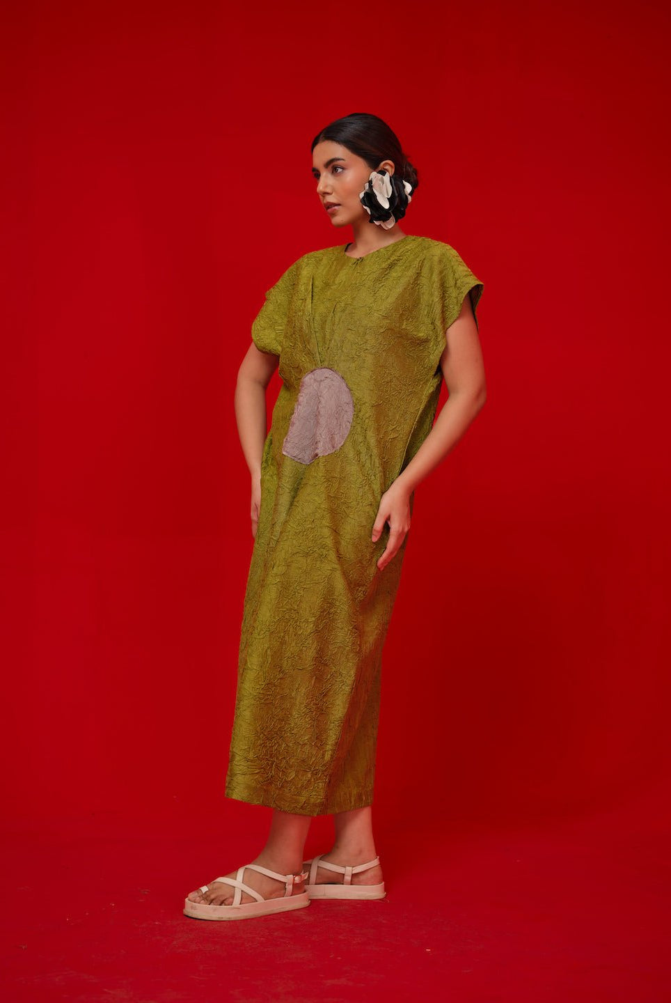 Lane Dress - Leaf Green - CiceroniDressesStoique